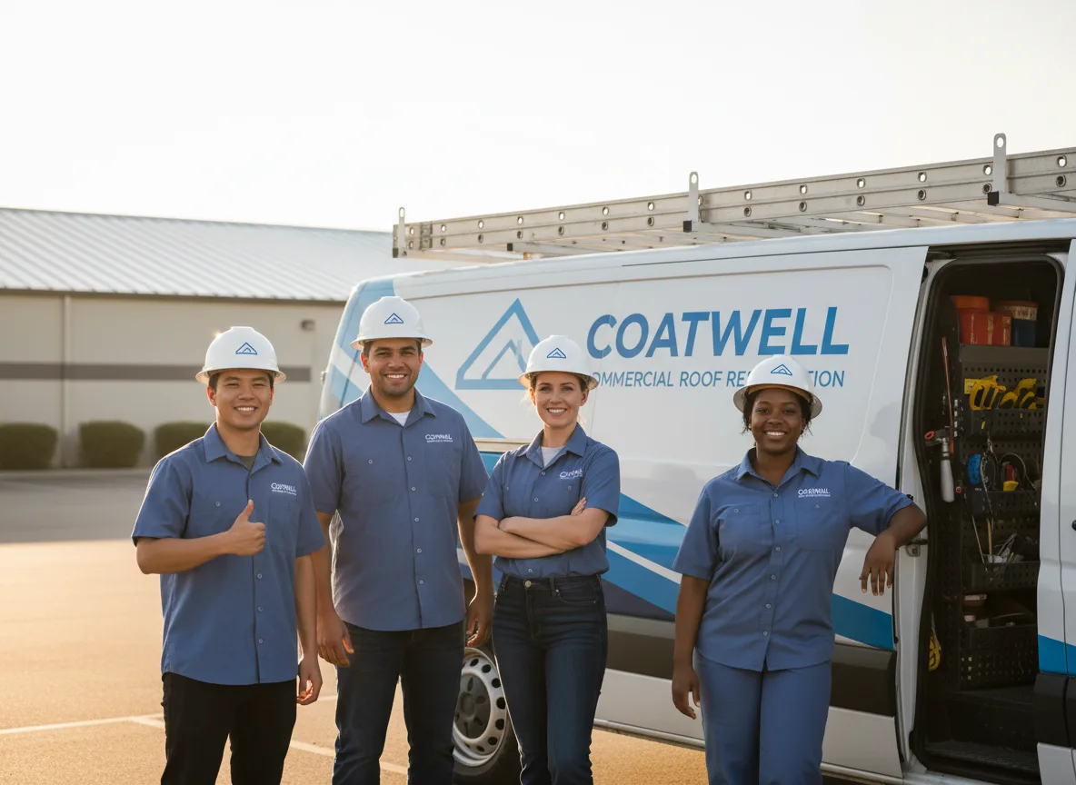 Commercial roof coating company in Homeworth, OH